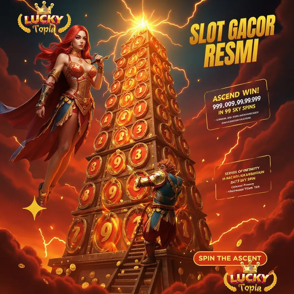 Logo Baru LUCKYTOPIA Apk Slot Login Informasi Digital HiTech